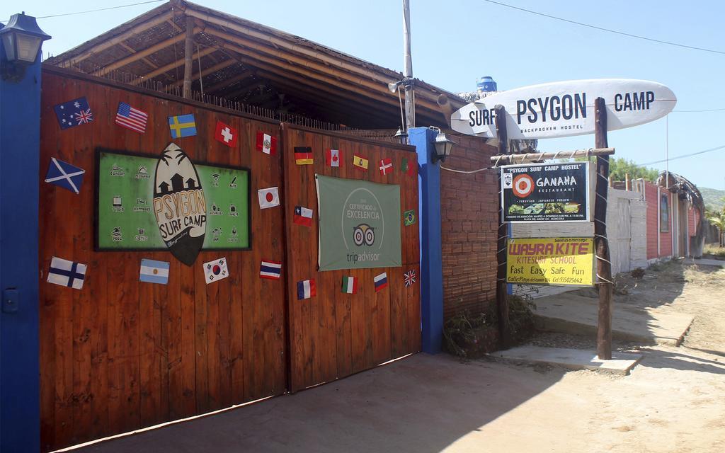 Psygon Surf Camp Hostel Máncora Buitenkant foto